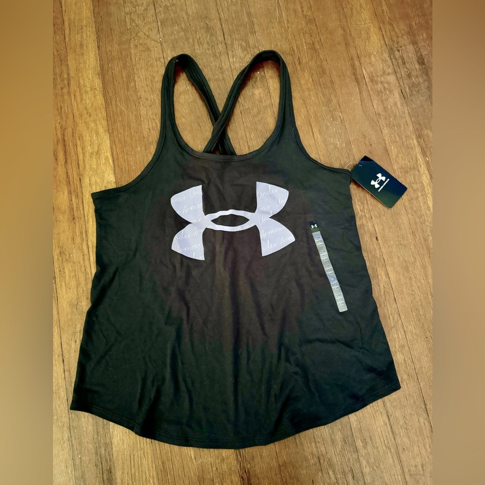Under Armour Logo Graphic Tank ~ NWT!